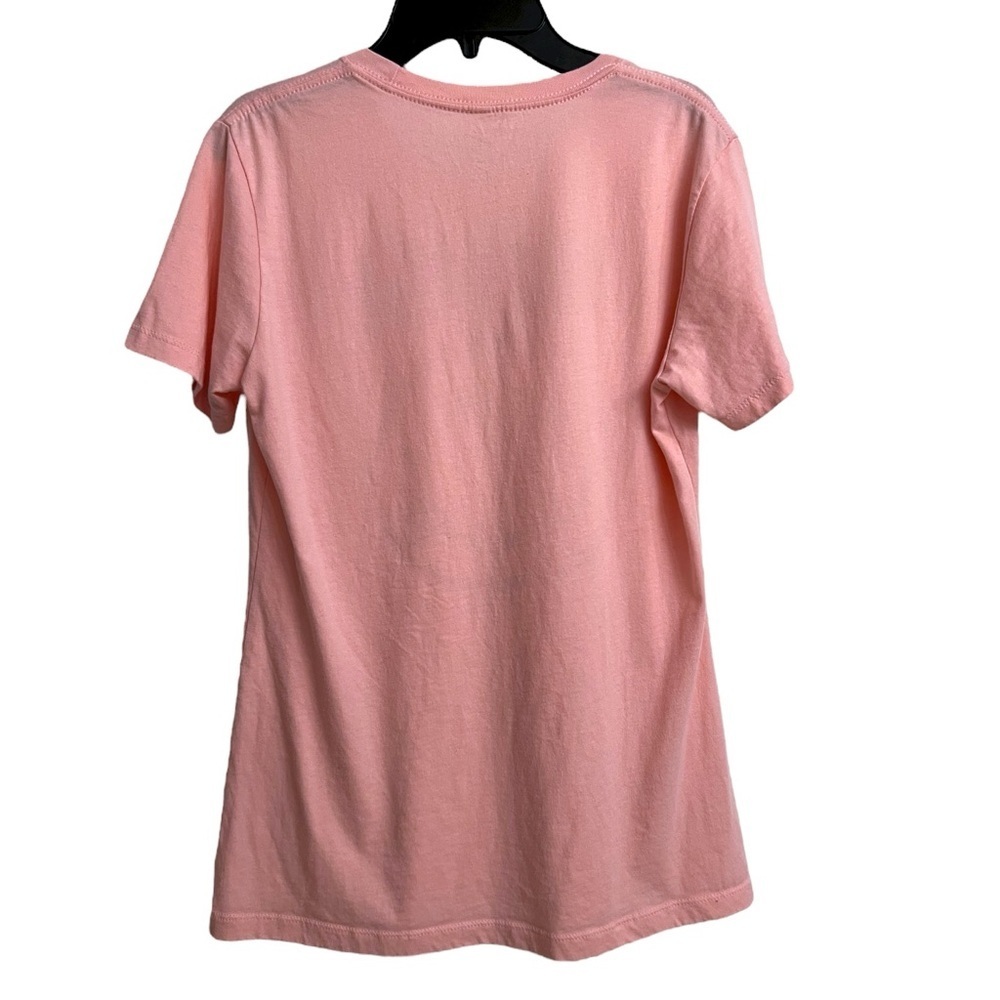 Nirvana Grunge Pink Graphic Short-Sleeve T-Shirt Women’s Fit Size Medium - Picture 3 of 3
